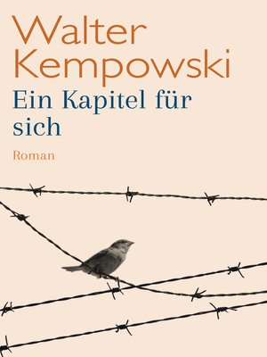 cover image of Ein Kapitel für sich